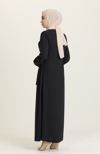 Abayas Bleu Marine 5030-02