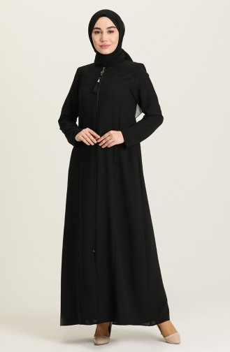 Black Abaya 0035-01