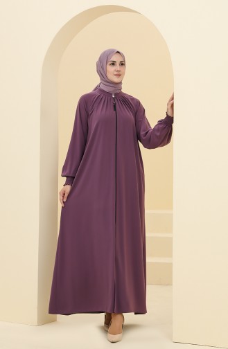 Light Purple Abaya 0122A-10