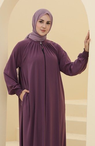 Light Purple Abaya 0122A-10