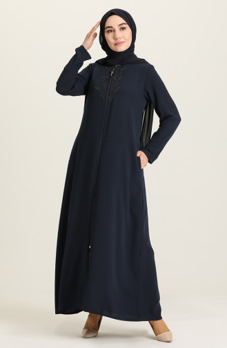 Abayas Bleu Marine 5000-03