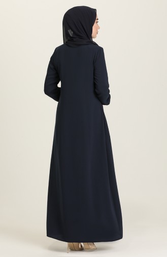 Dunkelblau Abayas 5000-03