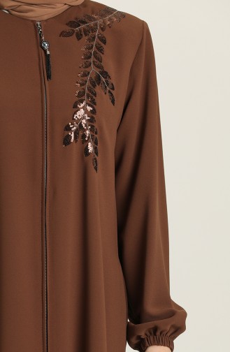 Tobacco Abaya 5002-04