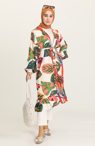 Kimono أخضر حشيشي 2020D-01