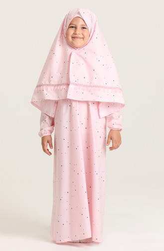 Pink Praying Dress 0101A-01