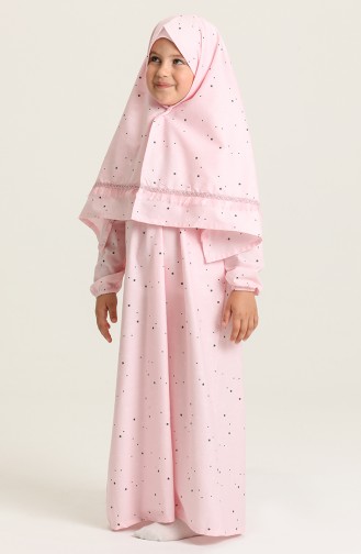 Pink Praying Dress 0101A-01