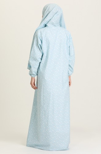 ملابس الصلاة أزرق فاتح 0878A-01