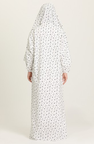 White Praying Dress 0881-01