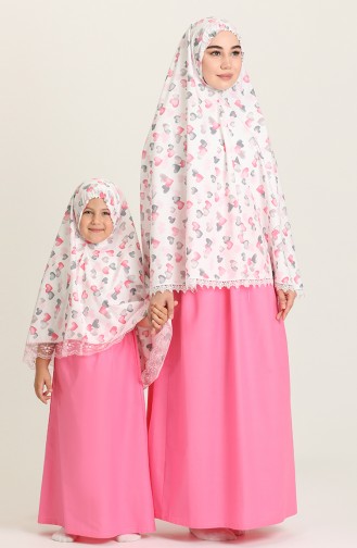 Pink Praying Dress 0977A-01