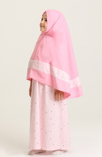 Robe de Prière Rose 0949A-01