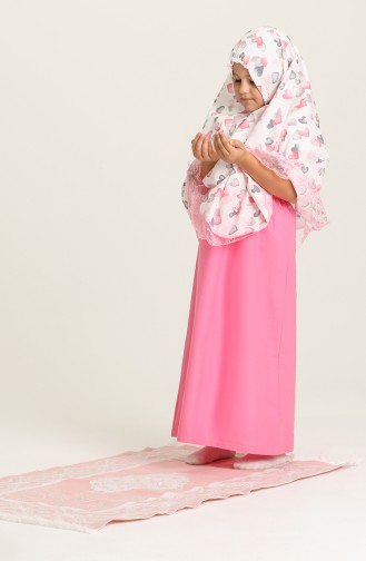 Pink Prayer Dress 0883-01