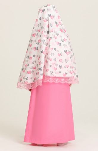 Pink Praying Dress 0883-01