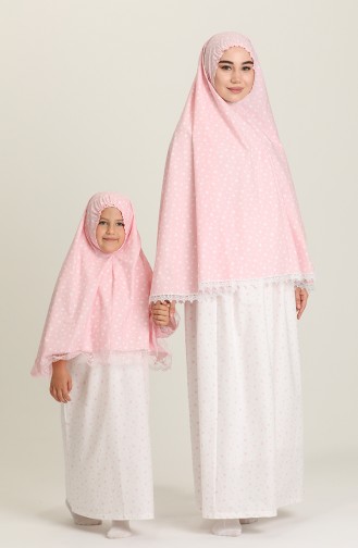 Pink Praying Dress 0983-01