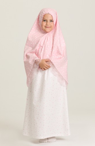 Pink Praying Dress 0983-01