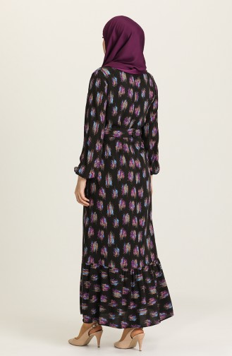 Robe Hijab Noir 2206-01
