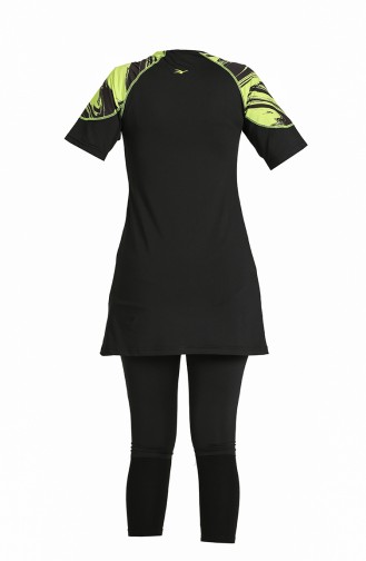 Maillot de Bain Hijab 21702-02 Noir 21702-02