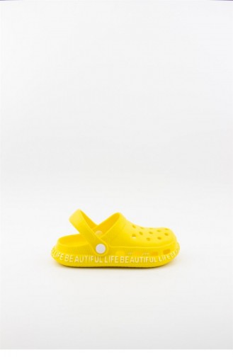 Yellow Kid s Slippers & Sandals 3757.MM SARI
