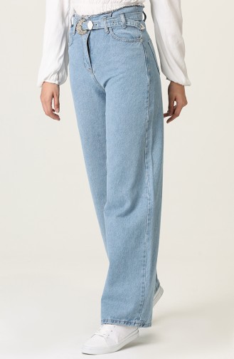 Pantalon Bleu 7516-02