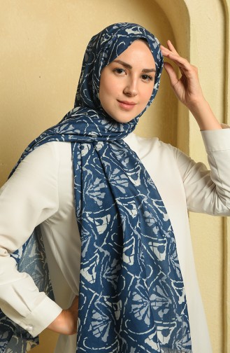 Navy Blue Shawl 19063-01