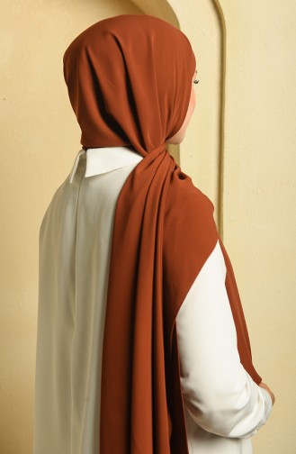 Dark Brick Red Shawl 60096-17