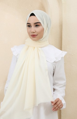 Cream Shawl 1033-11