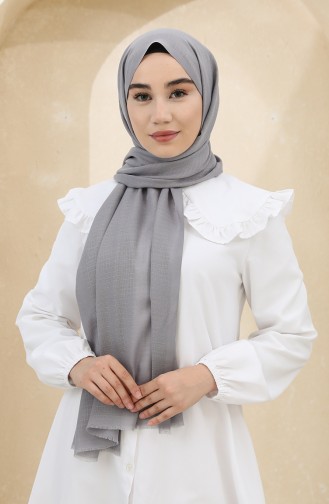 Light Gray Shawl 1033-15