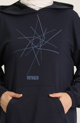 Navy Blue Sweatshirt 3001-02