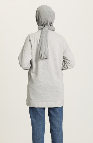 Sweatshirt Gris 1009-01