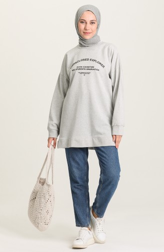 Sweatshirt Gris 1011-01