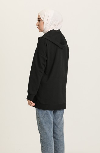 Sweatshirt Noir 1015-03