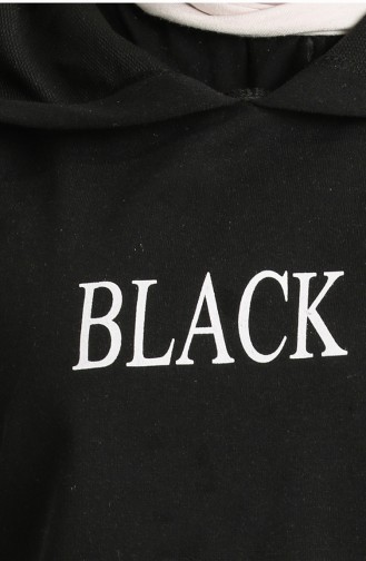 Sweatshirt Noir 1015-03