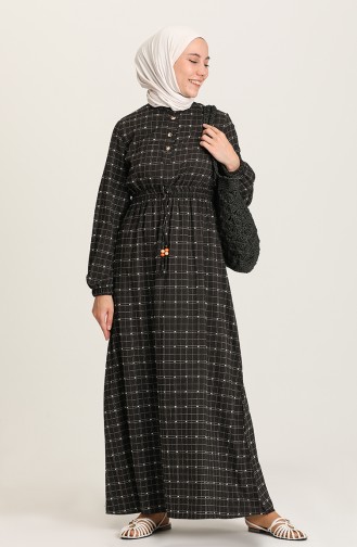 Black Hijab Dress 60331-01