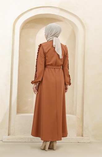 Robe Hijab Tabac 1011-01