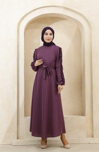 Violet Hijab Dress 1011-03