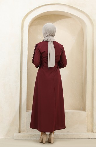 Cherry Hijab Dress 1011-04