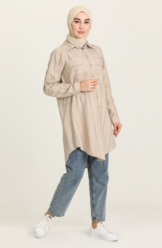 Beige Tunics 3517-02