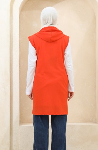 Gilet Sans Manches Orange 2363-05