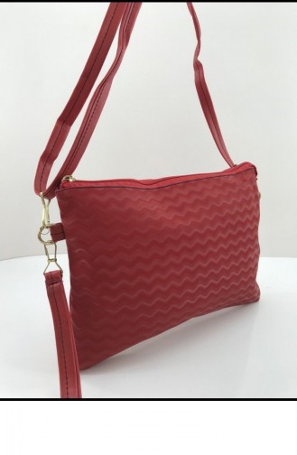 Red Portfolio Hand Bag 001252.KIRMIZI