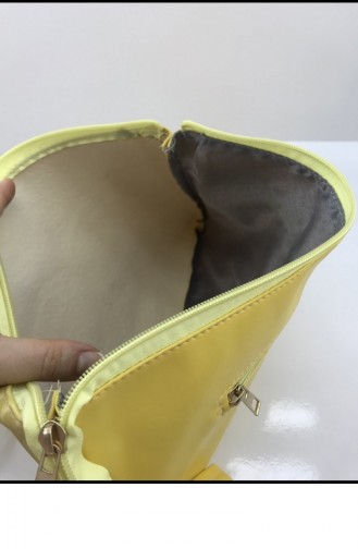 Yellow Portfolio Hand Bag 001252.SARI