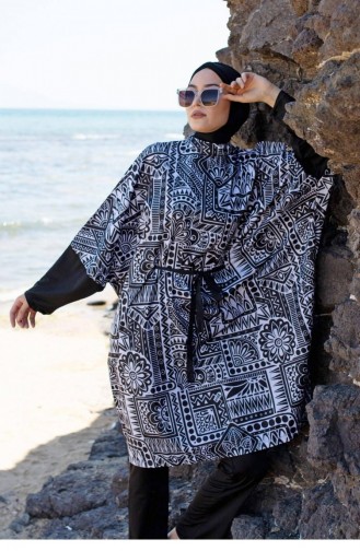 Black Modest Swimwear 621