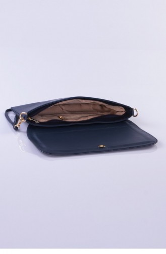 Navy Blue Portfolio Clutch 3184
