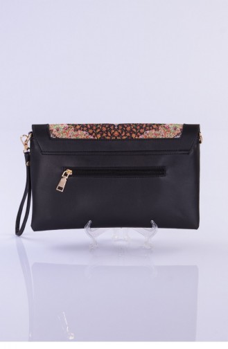 Granat-Blumen Portfolio Handtasche 3209