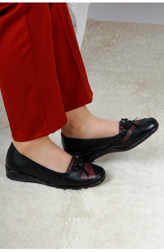 Schwarz Tägliche Schuhe 280-01