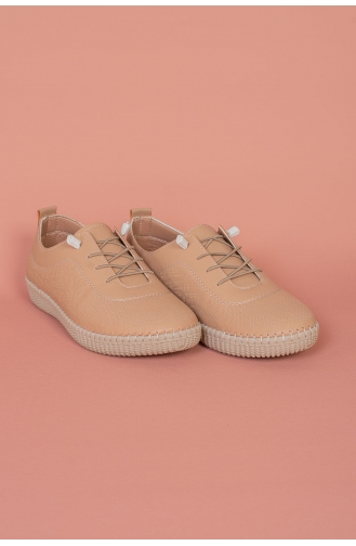 Beige Casual Shoes 5022-03