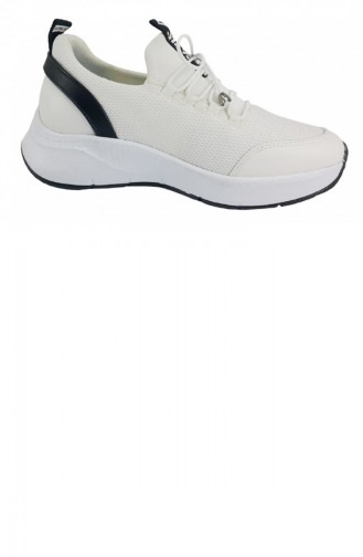 الأحذية الكاجوال أبيض 8107
