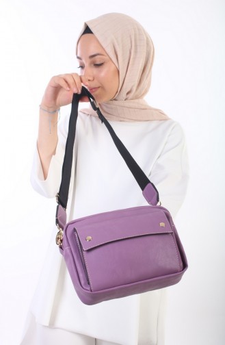 Lila Schultertasche 6059-04