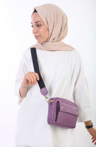 Lilac Shoulder Bag 6059-04