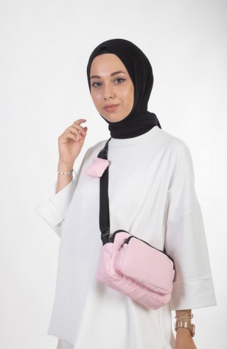 Powder Pink Shoulder Bag 0050-08