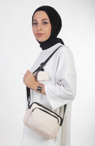Cream Shoulder Bag 0050-09