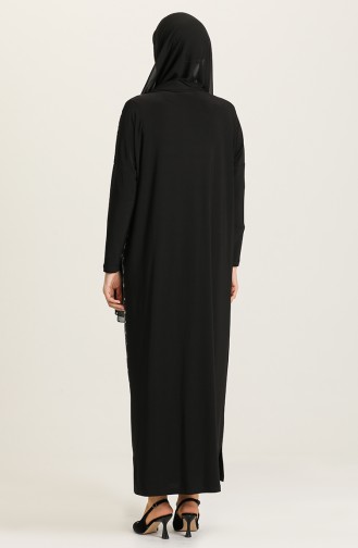 Gray Hijab Dress 2194-02